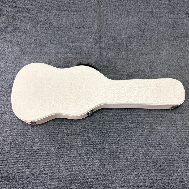 Musical Instrument Gif - Чехол для электрогитары Pure White, кожаный,