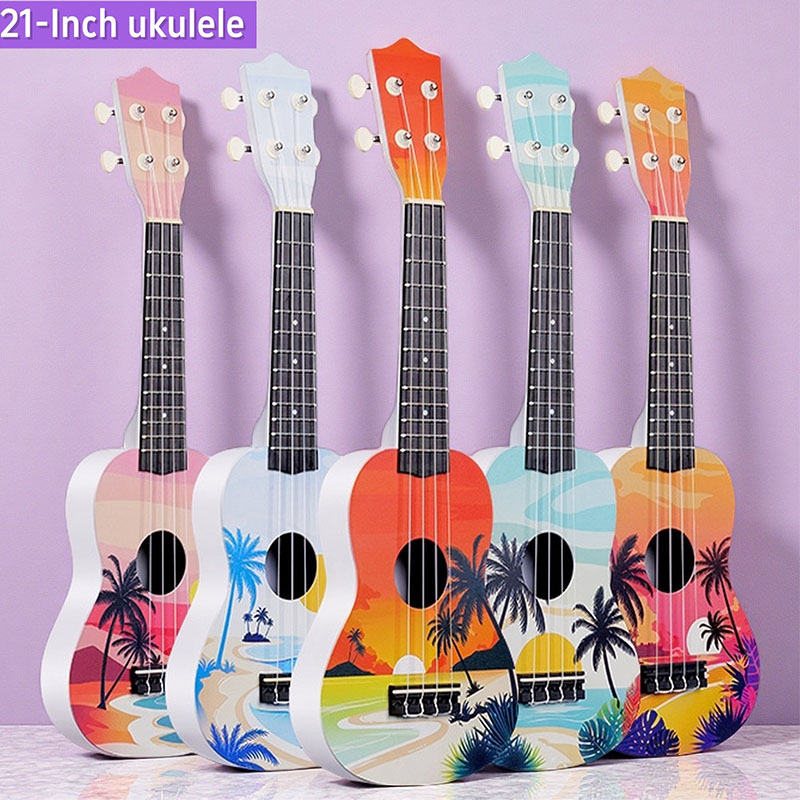 Musical Instrument Hawaii - 21-дюймовое укулеле для начинающих с гавайскими