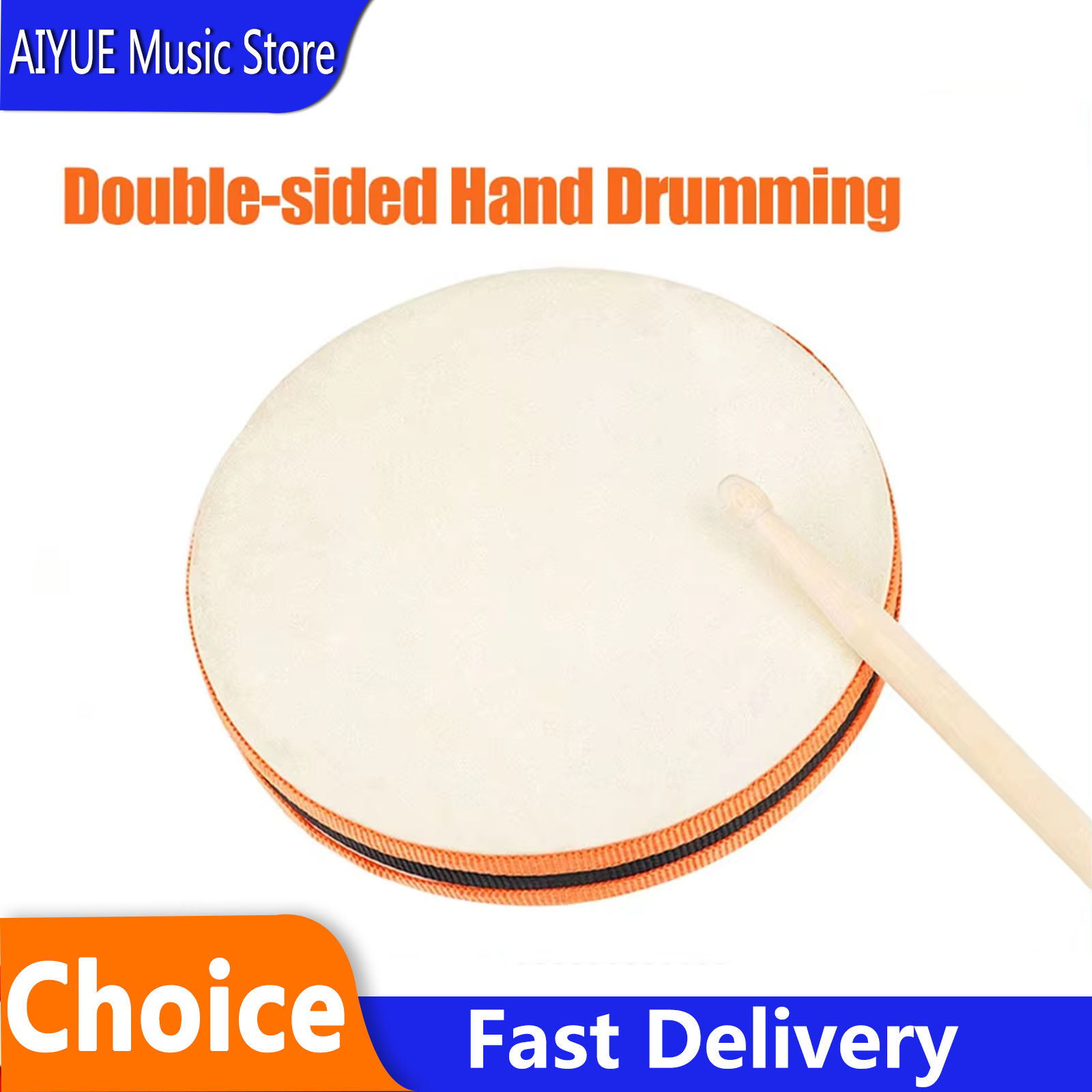 Musical Instrument For Babies - Двусторонние ручные барабаны для любителей музыки,