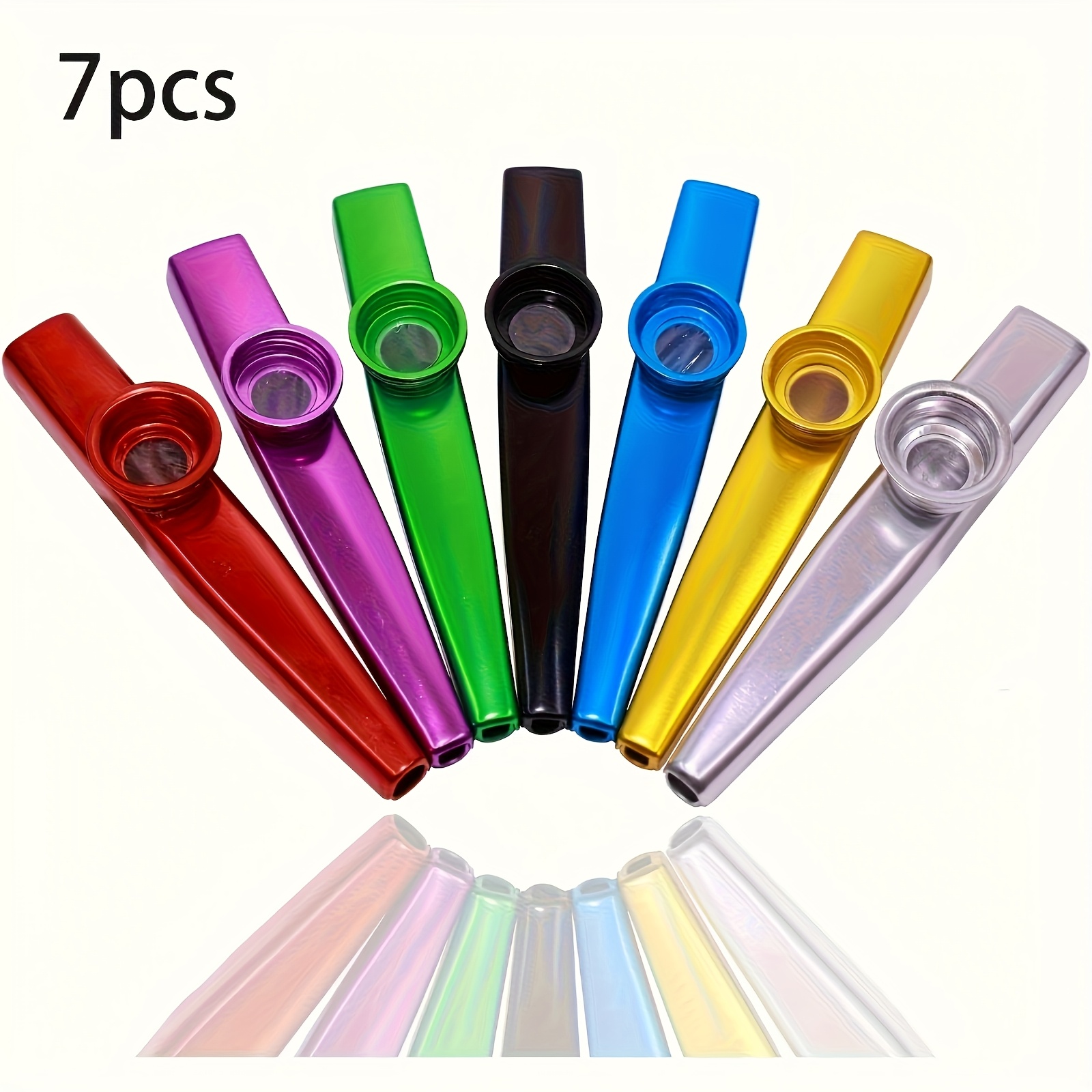 Musical Instrument Gif - 7 шт. металлические Kazoos простой дизайн