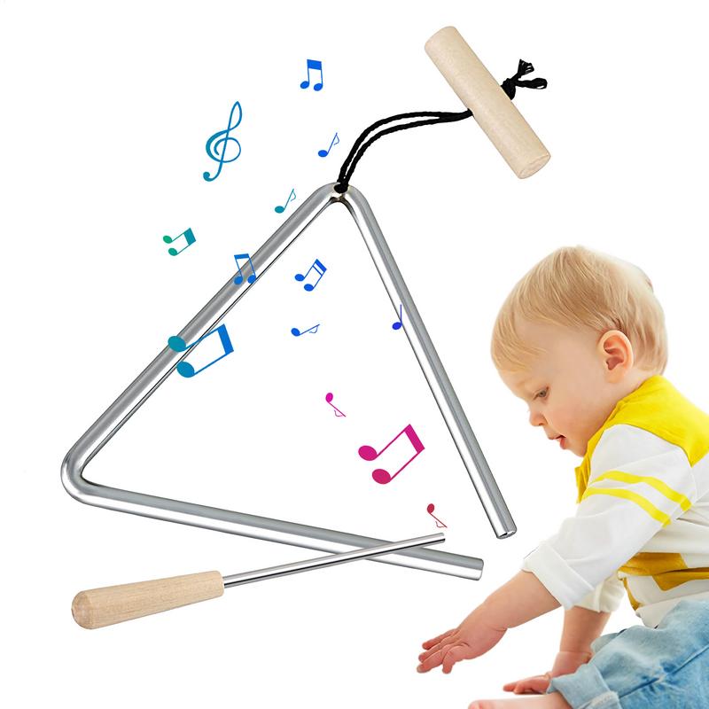 Musical Instrument Triangle - Музыкальный треугольный инструмент, стальной музыкальный ручной