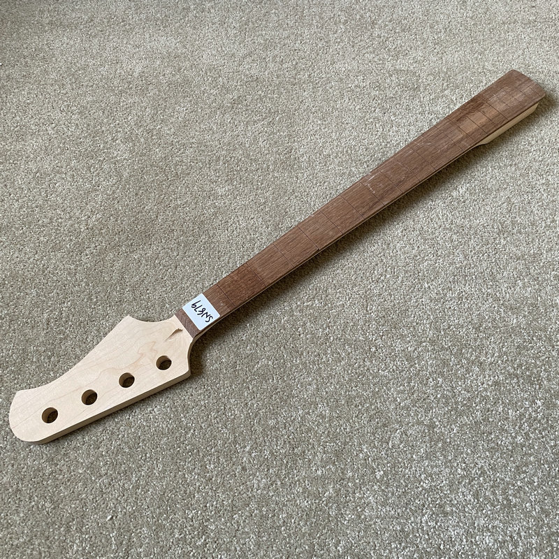 Bass Guitar Fretless - Необработанный гриф для бас-гитары SN879, 4