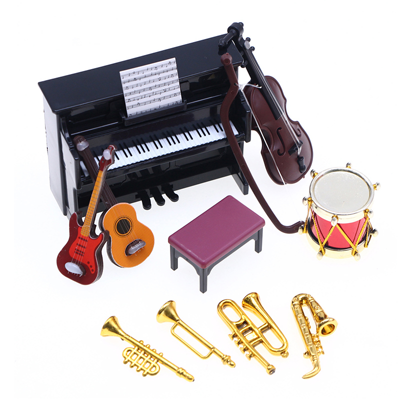 Musical Instrument Like Guitar - Классический набор миниатюрных музыкальных инструментов в