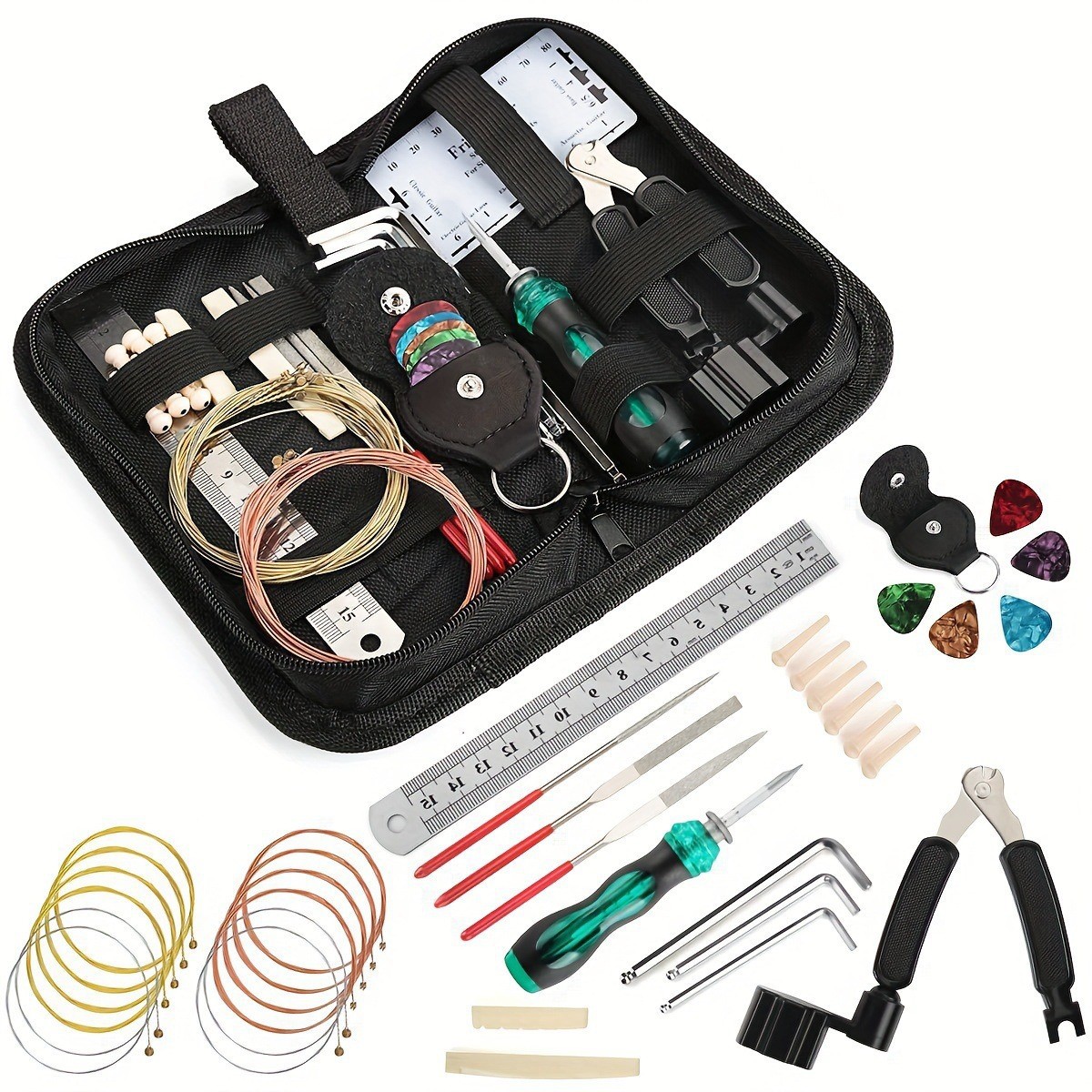 Musical Instrument Repair - Набор инструментов для ремонта гитары, новый