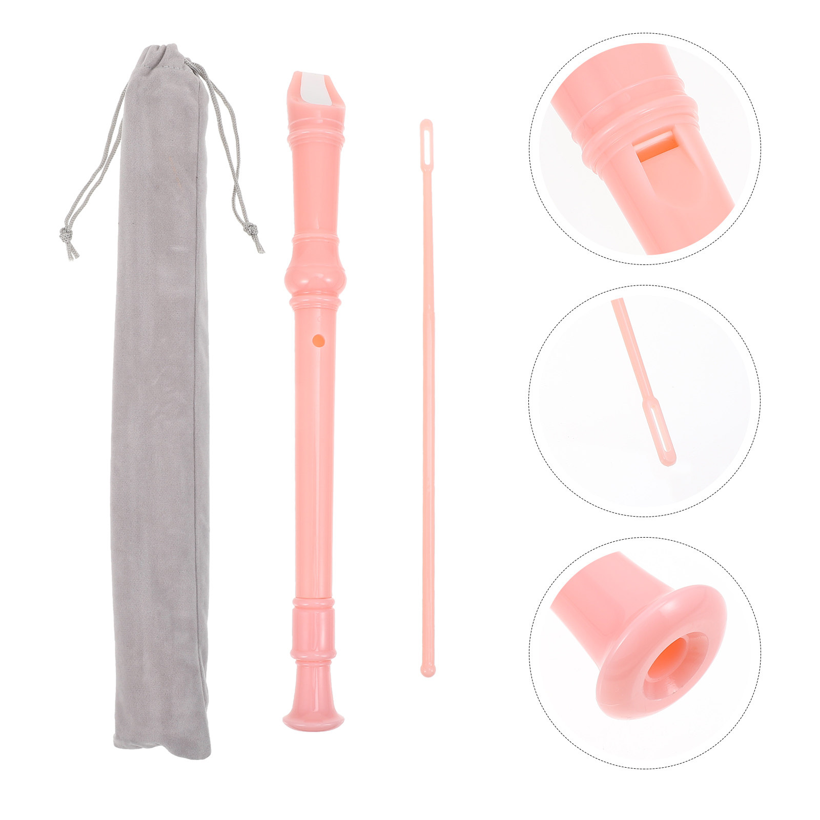 Musical Instrument Recorder - 1 комплект 8-дырочной кларнетной сопрано-блокфлейты для
