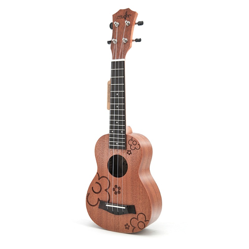 Musical Instrument Hawaii - 21-дюймовая укулеле из дерева сапеле с
