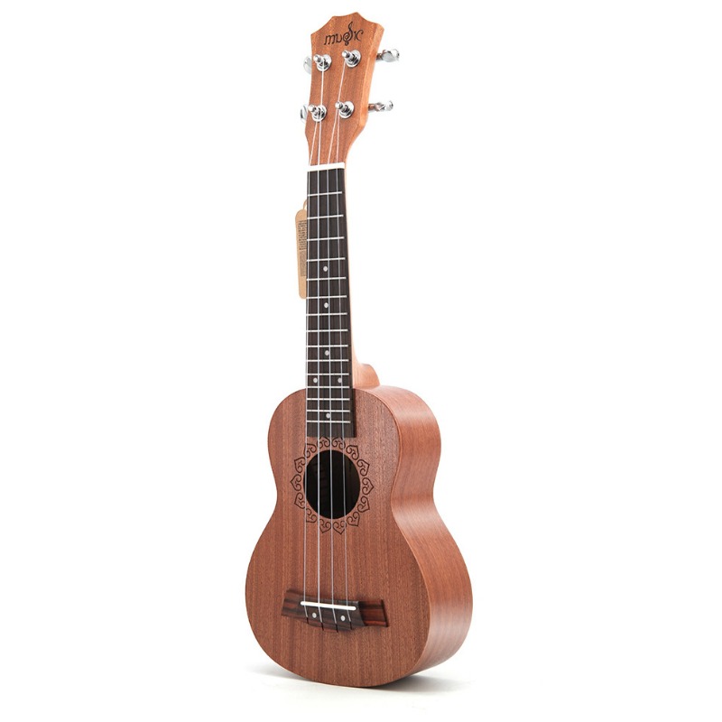 21-дюймовая укулеле из сапеле  – обзор и цена Musical Instrument Hawaii