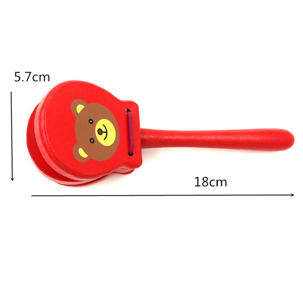 Набор из 3 деревянных кастанье – обзор и цена Musical Instrument Clapper
