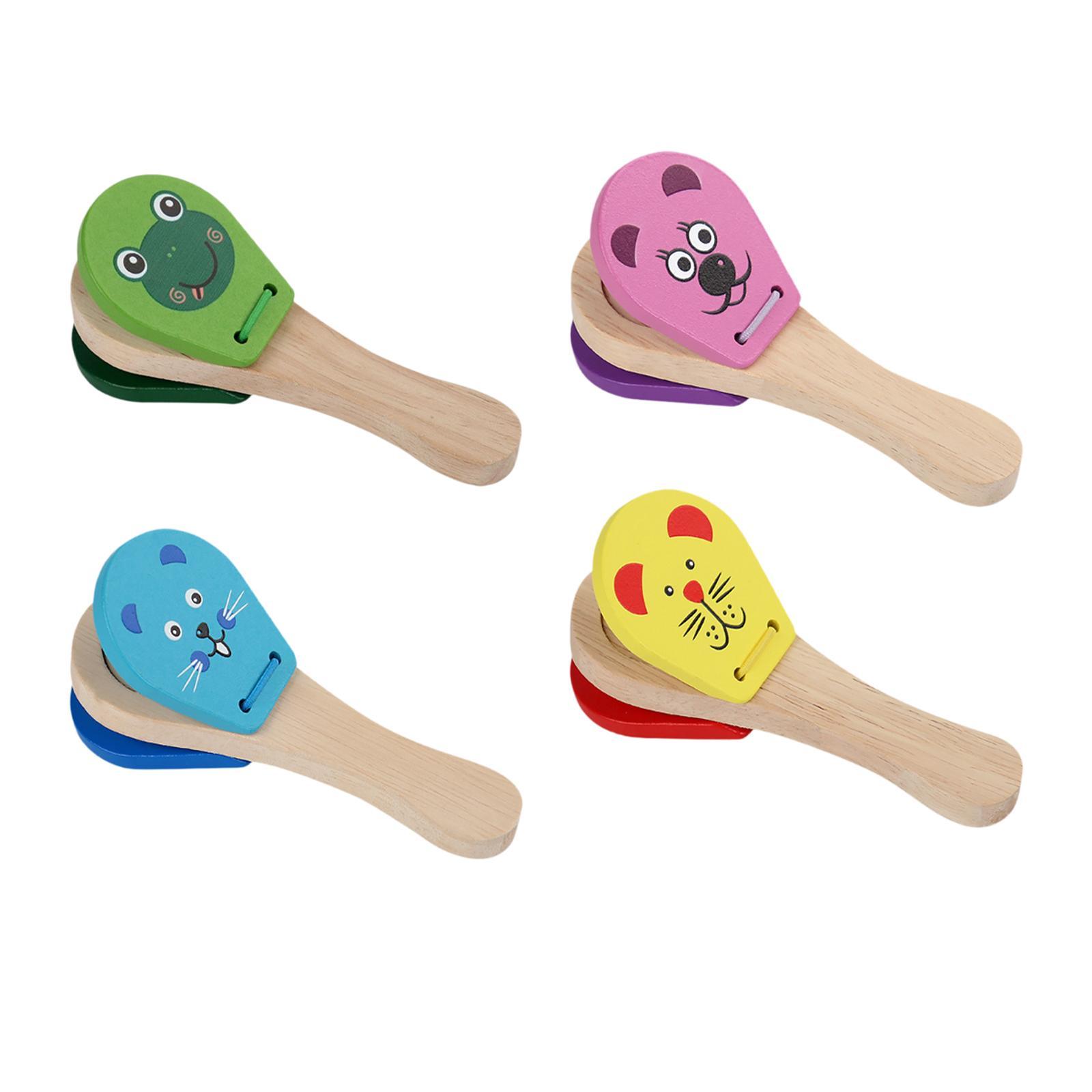 Детские деревянные кастаньеты: – обзор и цена Musical Instrument For Babies