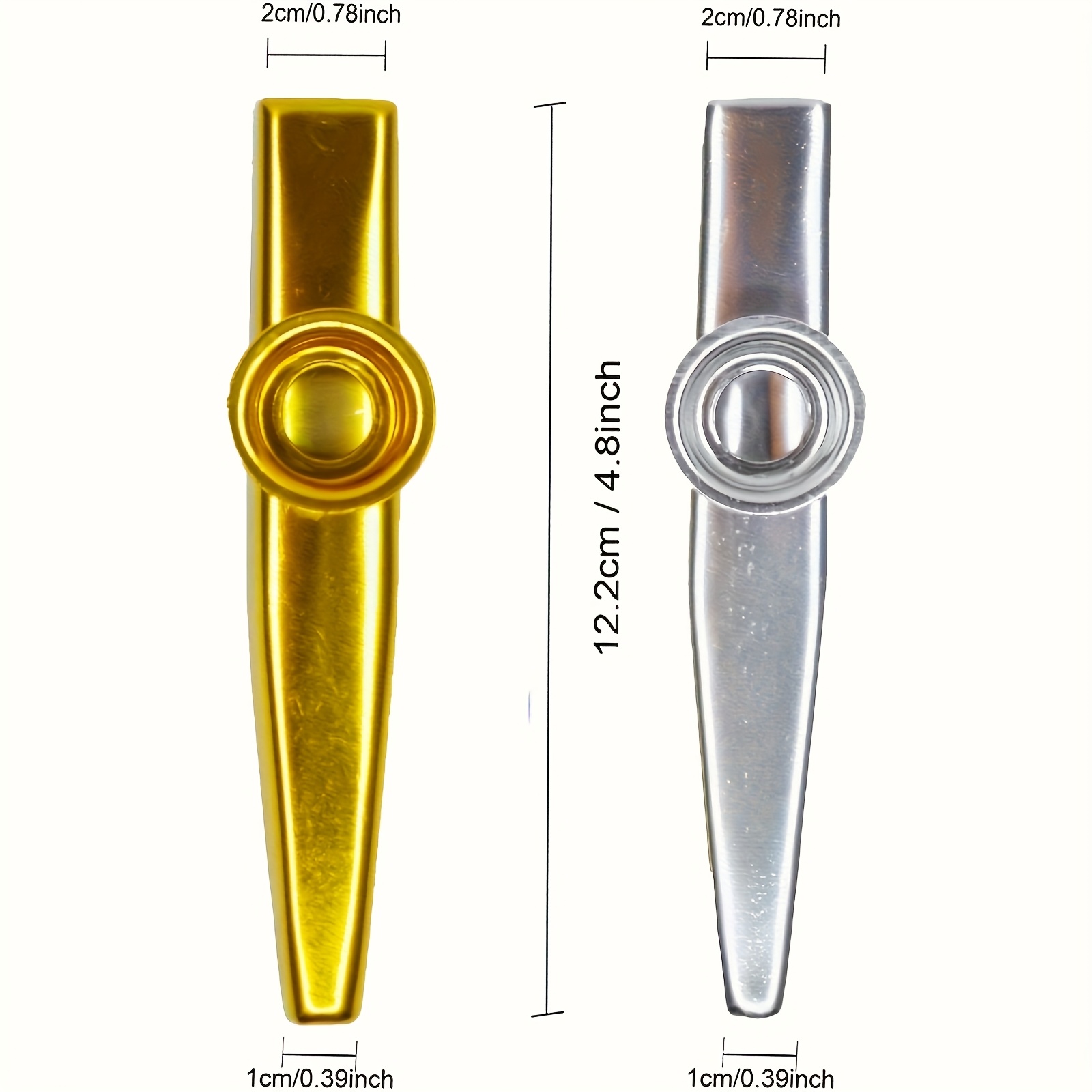 7 шт. металлические Kazoos про – обзор и цена Musical Instrument Gif