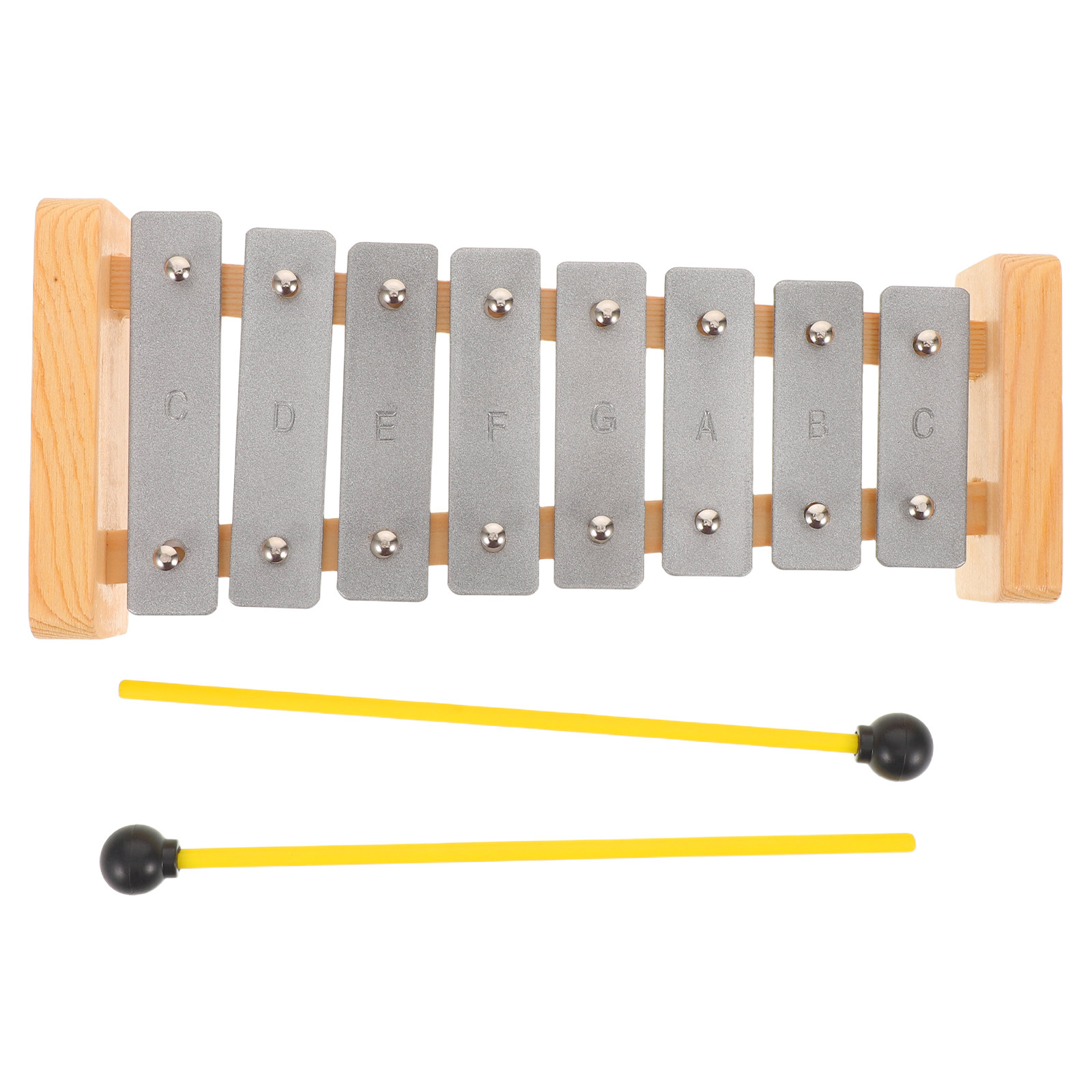 8-нотный алюминиевый детский г – обзор и цена Musical Instrument Glockenspiel