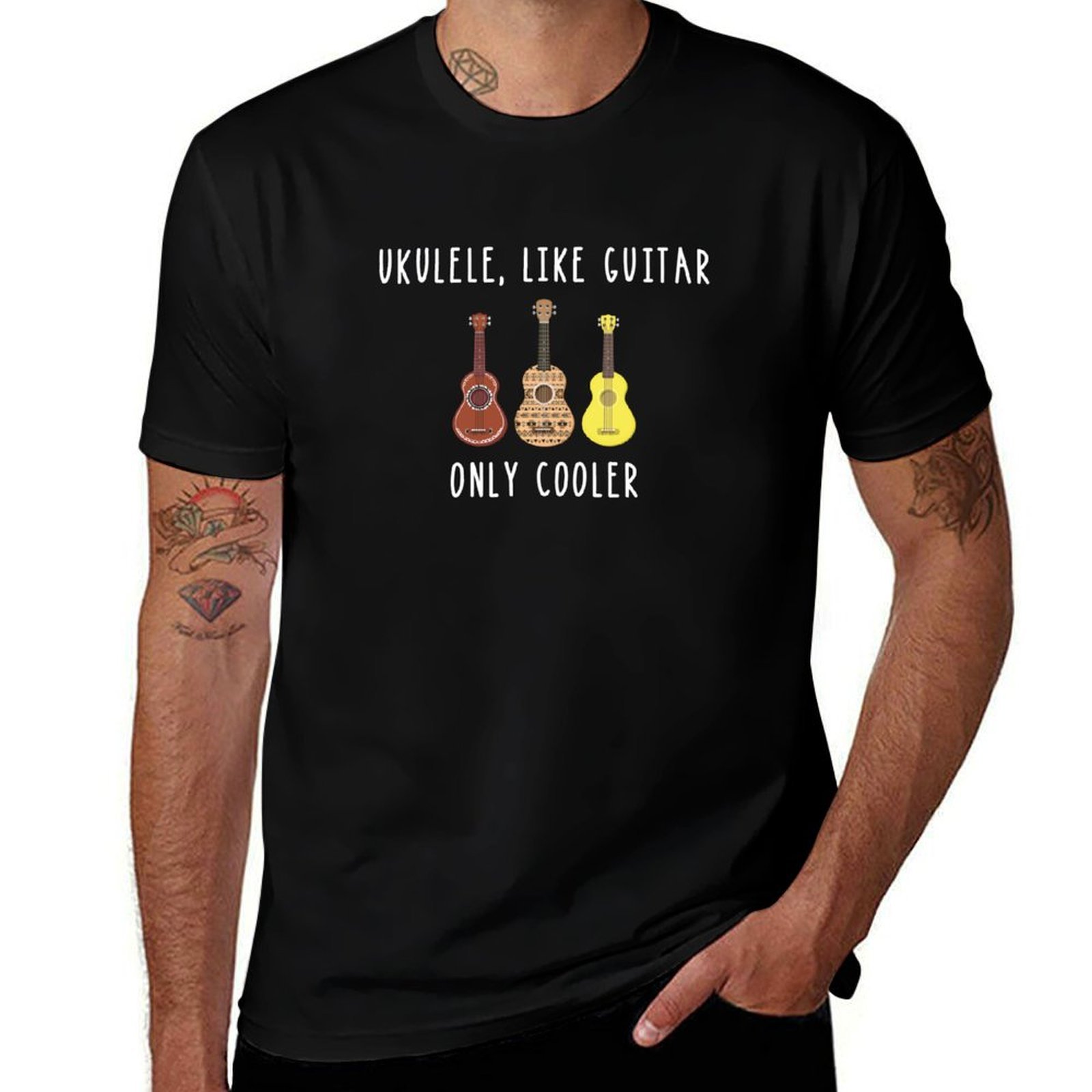 Футболка с принтом «Укулеле —  – обзор и цена Musical Instrument Like Guitar
