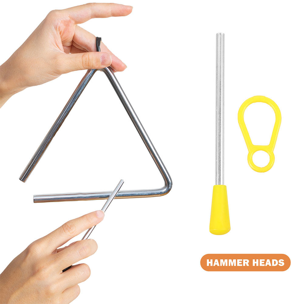 2 шт. треугольные железные уда – обзор и цена Musical Instrument Triangle