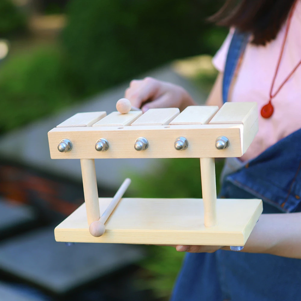 5-тонный ксилофон Орфа - дерев – обзор и цена Musical Instrument Clapper