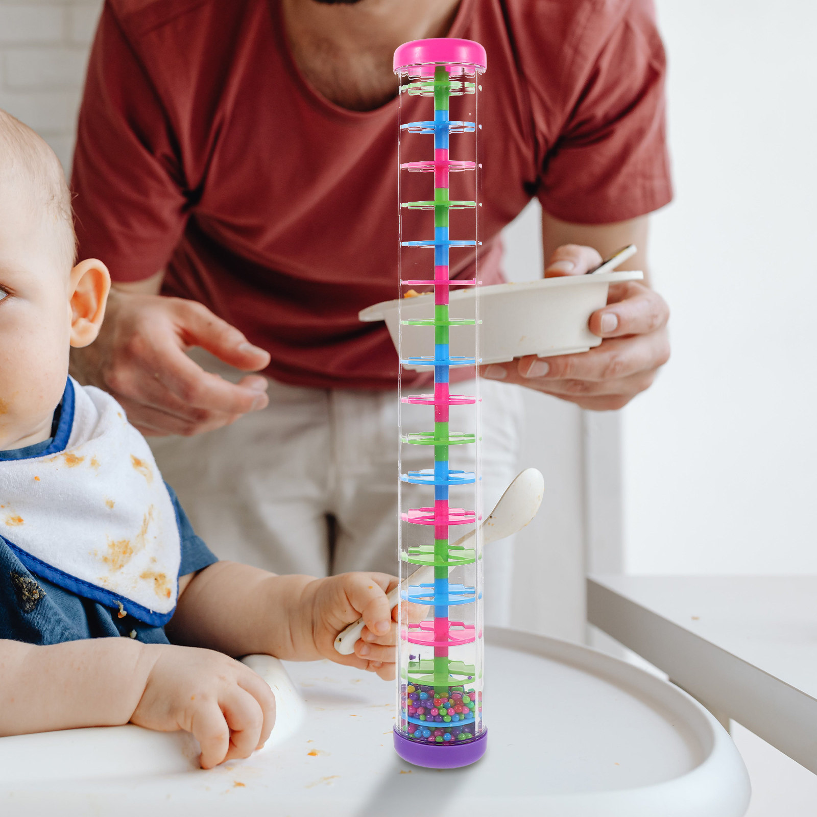 2 шт. дождевых палочек-спирале – обзор и цена Musical Instrument For Babies